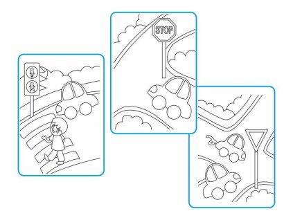 6760 zakladni sada doprava barevne piskovani obrazku radost v pisku