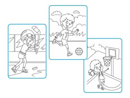 6754 zakladni sada sport barevne piskovani obrazku radost v pisku