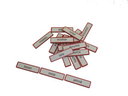 Popisky ke zvířecím rodinám