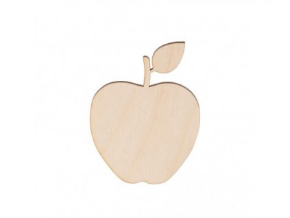Dřevěné jablko 8 x 6 cm 462x388