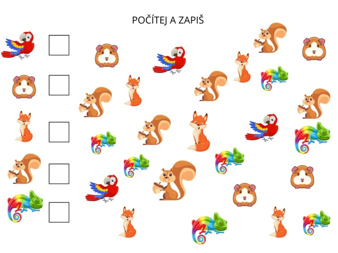 POČÍTEJ A ZAPIŠ (1)