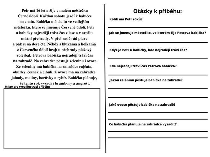 Přidat kousek hlavního textu