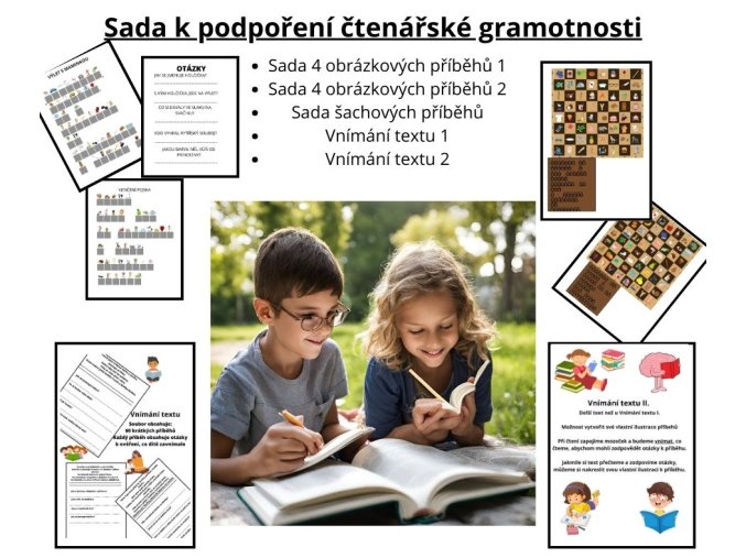 Sada k podpoření čtenářské gramotnosti