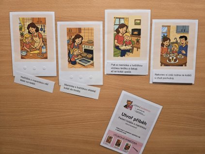 Utvoř příběh se srdcem (Pečení koláče s maminkou)