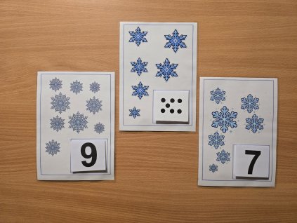 Zimní vločky pro prvňáky