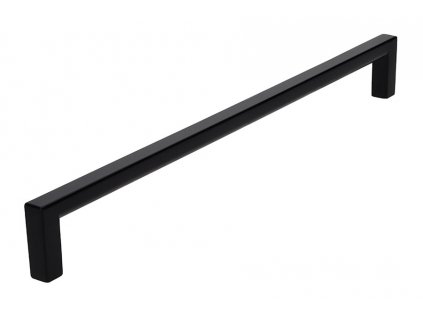 Úchytky na kuchyňskou linku ELEGANCE, kovová, černá mat, délka 232 mm