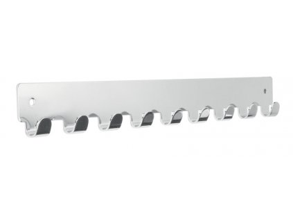 Věšák na zeď IRIS, kovový, chrom lesk, délka 366 mm