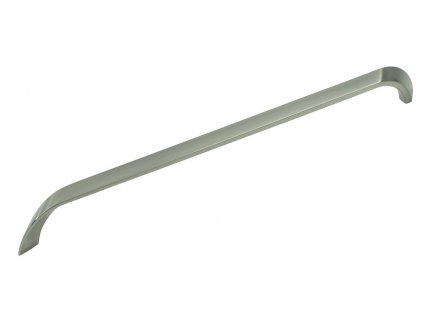 Nábytková úchytka SIGNATURE, kovová, nikl broušený, délka 348 mm