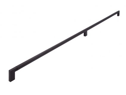 Nábytková úchytka STELLA, kovová, černá mat, délka 750 mm