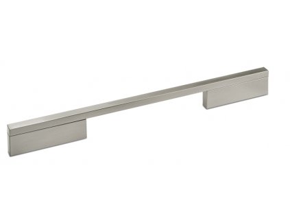Nábytkové úchytky ZENITH, kovové, broušený nikl, délka 764 mm