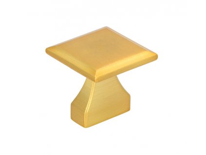 Rustikální úchytka NEXUS, kovová, zlatá broušená, délka 32 mm