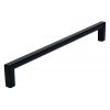 Úchytky na kuchyňskou linku ELEGANCE, kovová, černá mat, délka 200 mm