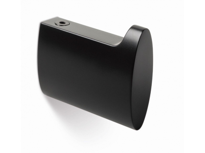 Háček na zeď černý