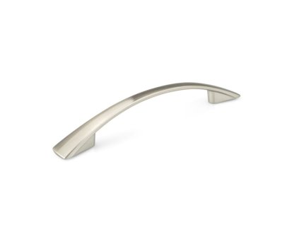 Úchytka na nábytek UM 090 L 96 broušený nikl