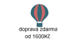 Doprava zdarma od 1600Kč