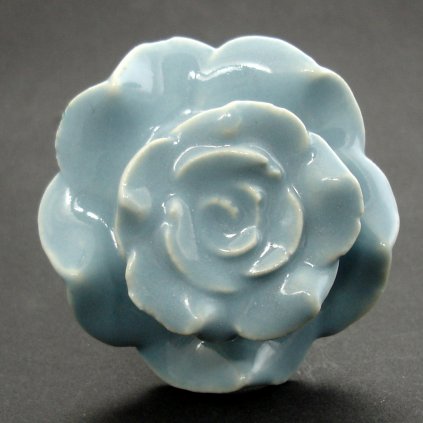 Keramická úchytka -Růže