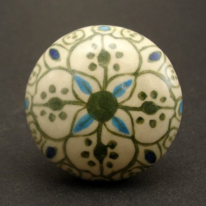 Maxiúchytka-Orient vintage zelený