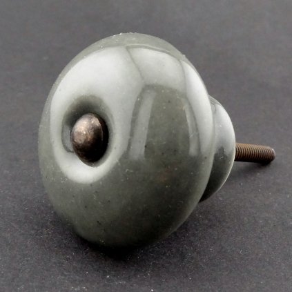 Knopka hnědošedá- Hladká větší