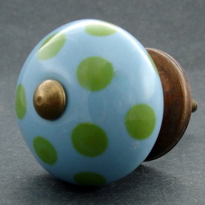 Keramická úchytka-Puntíkatá obloha