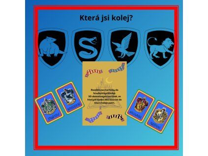 Která kolej jsi? - H. Potter