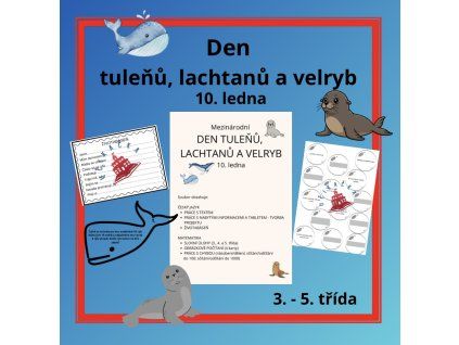 Den tuleňů, lachtanů a velryb