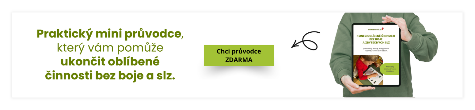 Mini průvodce pro rodiče a pedagogy - Jak ukončit oblíbené činnosti bez boje a zbytečných slz