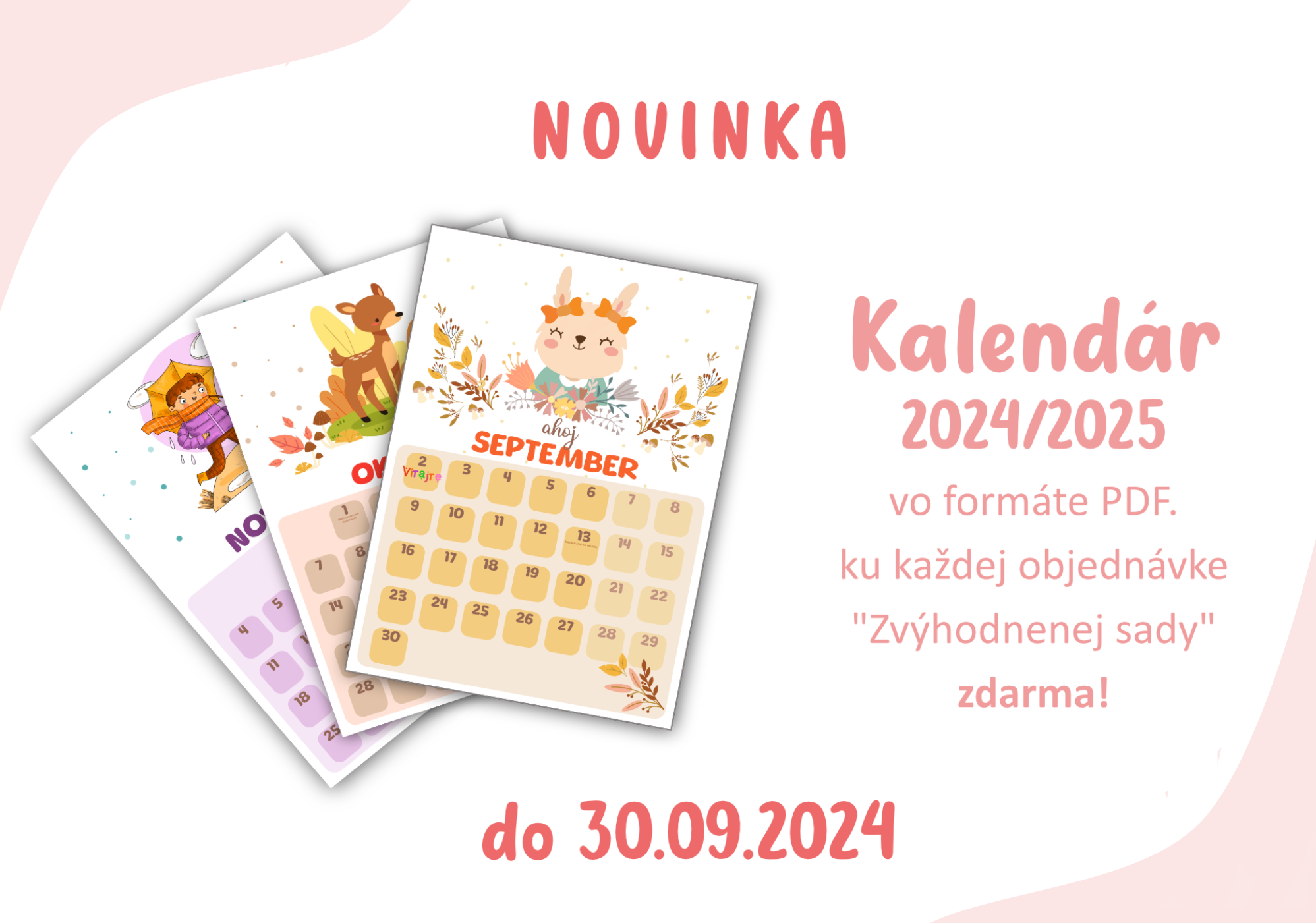 Novinka - Kalendár 2024/2025