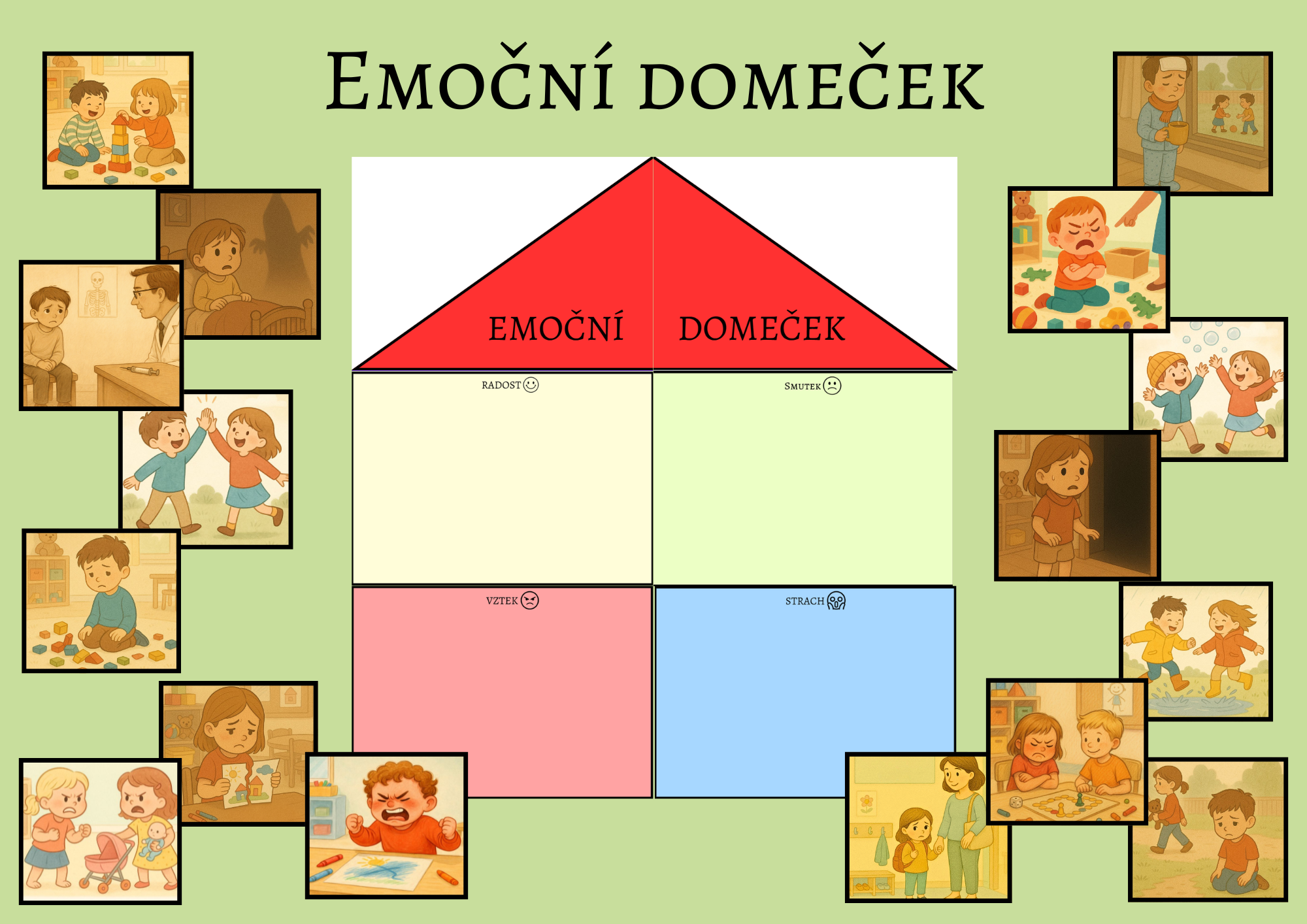 Emoční domeček