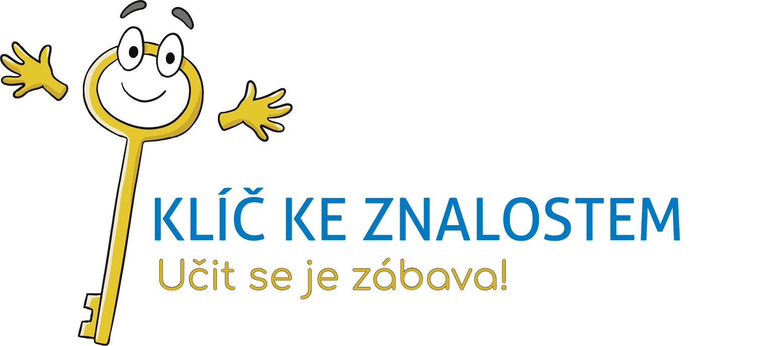 CZ Key to knowledge hozirontalne logo