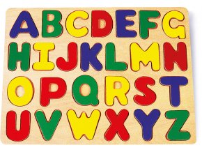 Vkládací puzzle abeceda