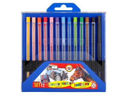 KOH-I-NOOR Pastelky vysouvací SCALA 12 ks