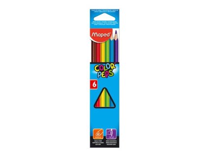 pastelky maped color peps 6 ks