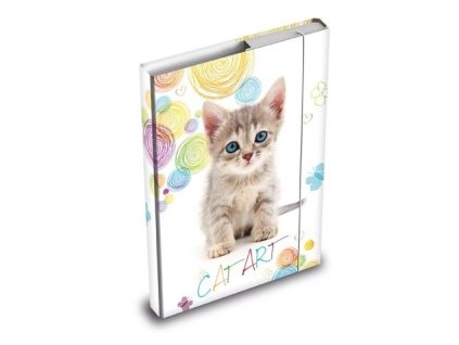 Box na sešity Cat Art A4