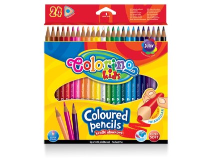 Pastelky trojhranné 24 ks