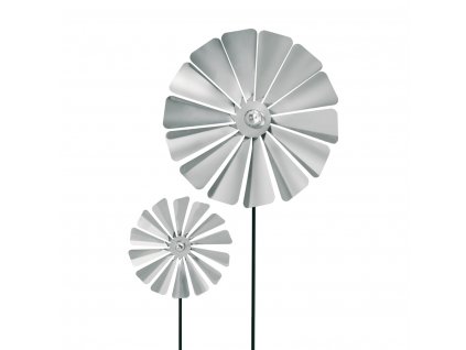 209 2 viento zahradni nerezovy vetrnik 14 lopatek 70 cm