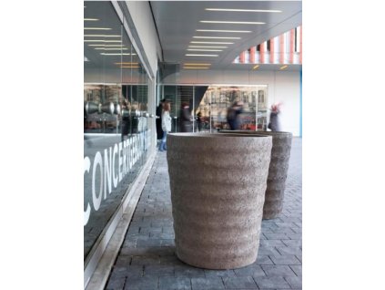 Atelier Vierkant Květináč MRR130 (Barva Black)