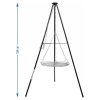trojnog ogniskowy z rusztem 150 cm 330551 wym