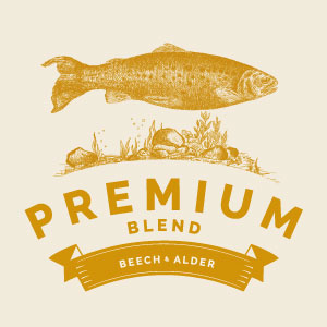 Olšové dřevo na uzení