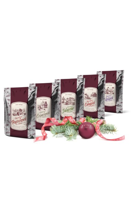 Set koření a střívek na klobásy