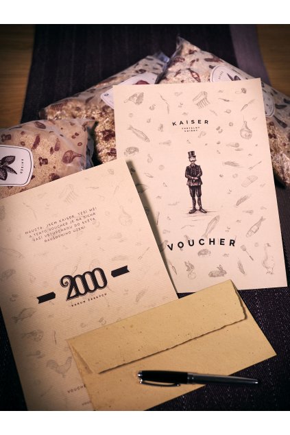 Dárkový poukaz Kaiser - voucher v hodnotě 2000,-
