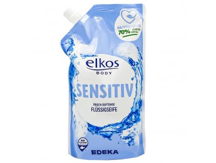 elkos tekute mydlo sensitiv nahradni napln 750ml