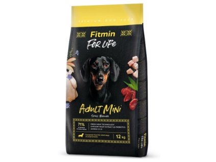 Fitmin For Life Mini krmivo pro malé psy - 12 kg