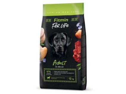 Fitmin For Life Adult kompletní krmivo pro psy 12 kg
