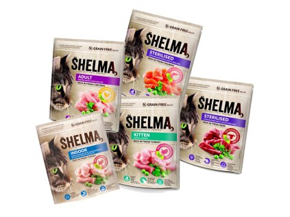 SHELMA Cat Adult Freshmeat Chicken GF 750 g Menu