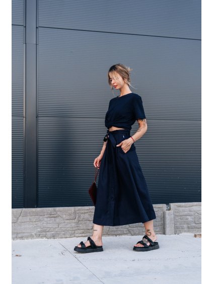 Sukňa Kioko Deep Navy