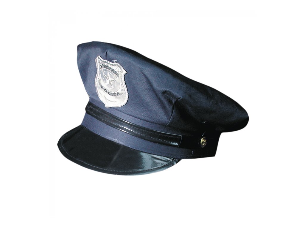 Кепка полиция нового образца. Полицейская кепка 100вт 12в. Фуражка маскарадная. Шляпа полицейского. Кепи полиция.