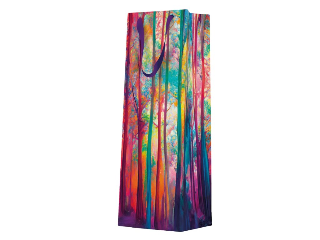 Dárková taška PAW COLORFUL MAGIC FOREST 12x10x37