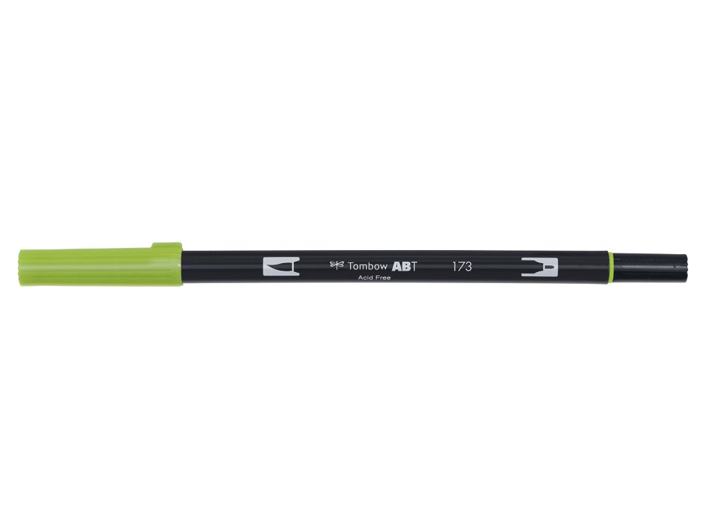 Popisovač Tombow oboustranný ABT Dual Brush Pen 173 - Willow Green