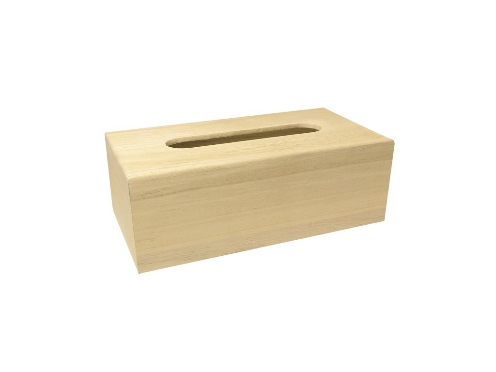 Dřevěné krabička na kapesníky 23x11,5x7,5 cm | Papírnictví U Dvou Pastelek