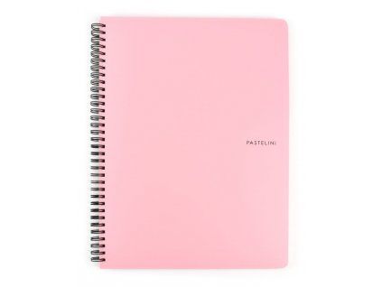 100135 blok a5 twin wire pp pastelini ruzovy